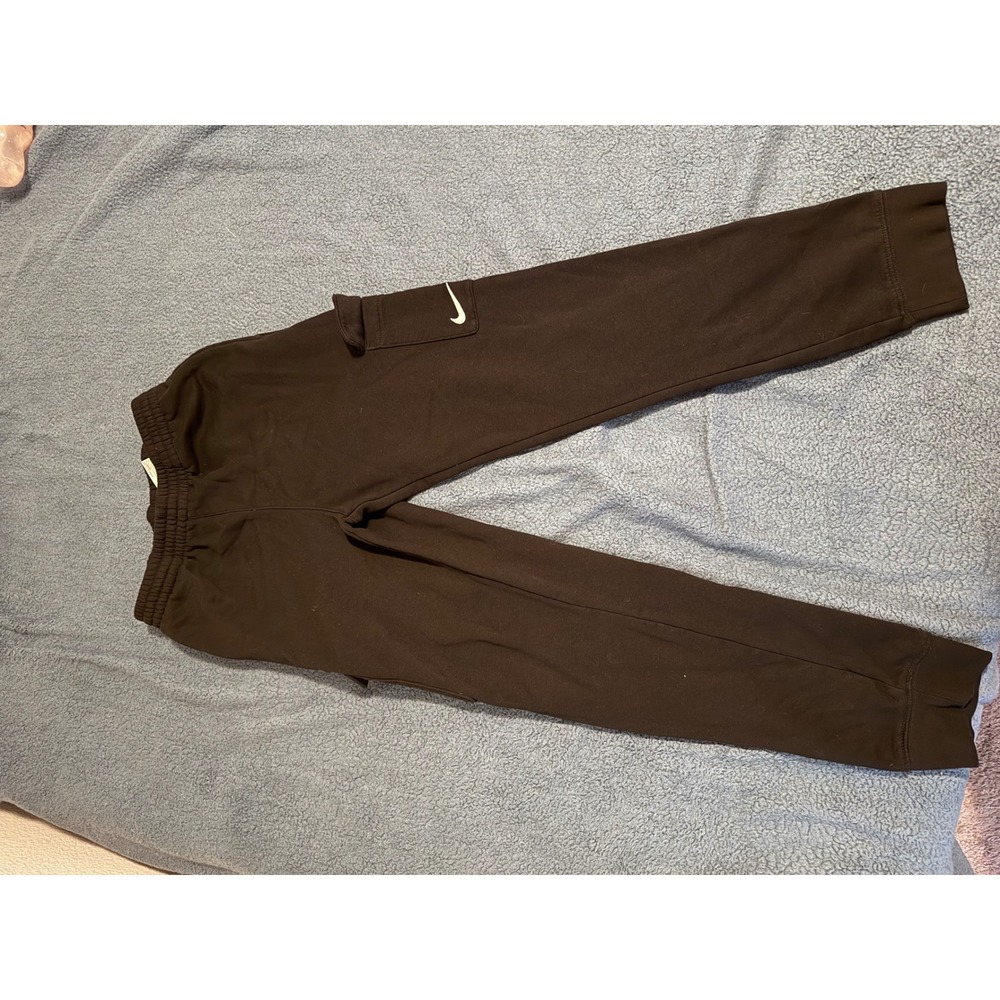 Nike Ja Morant Kids Fleece Cargo Joggers Black Sweatpants XL